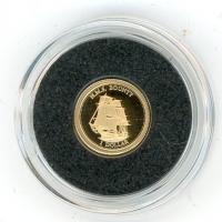 Image 1 for 2013 Fiji 0.5 Gram .585 Gold One dollar - Mutiny of HMS Bounty