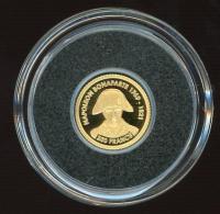 Image 1 for 2019 Djibouti 0.5 Gram .585 Gold 100 Francs - Napoleon