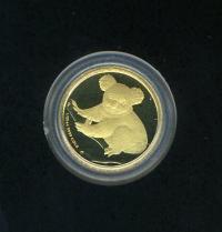 Image 2 for 2009 One Twentyfifth oz Gold Proof Coin - Koala