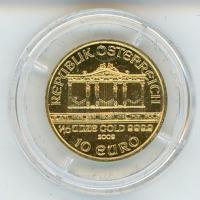 Image 2 for 2009 Austria One Tenth oz Gold Philharmonica