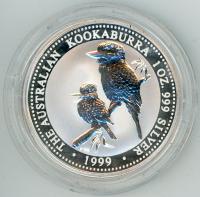 Image 1 for 1999 One oz Silver Kookaburra