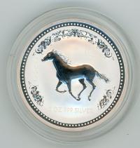 Image 1 for 2002 2oz Lunar Year of the Horse Series 1