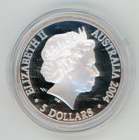 Image 2 for 2004 Sydney to Athens $5 Coin in Capsule Only