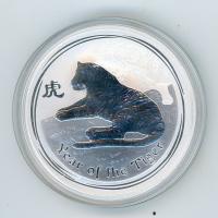 Image 1 for 2010 1oz Silver Year of the Tiger