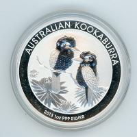 Image 1 for 2013 1oz Kookaburra .999 Silver