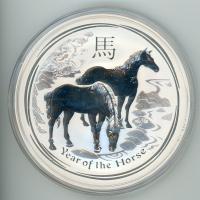Image 1 for 2014 10oz Lunar Year of the Horse
