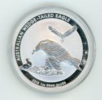 Image 1 for 2018 1oz Silver Wedge-Tail Eagle
