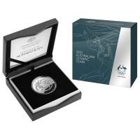 Image 2 for 2020 $5 1oz Silver Domed Coin - Australian Olympic Team