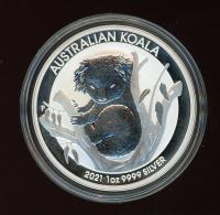 Image 1 for 2021 1oz Koala .999 Silver
