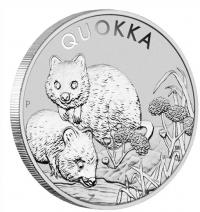 Image 2 for 2022 $1 Quokka 1oz Silver Bullion Coin - Perth Mint