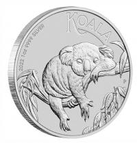 Image 1 for 2022 Australian  Koala 1oz 99.99% pure Silver Bullion Perth Mint Coin