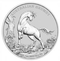Image 2 for 2022 $1 Australian Brumby 1oz Silver Bullion Coin - Perth Mint