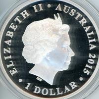 Image 3 for 2015 1oz Coloured Silver Proof Coin - Australian Age of Dinosaurs Leaellynasura