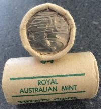 Image 1 for 1980 Royal Australian Mint Twenty Cent Roll