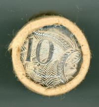 Image 1 for 1989 Ten Cent Royal Australian Mint Roll   -   T-T