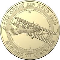 Image 2 for 2019 Centenary of the Great Air Race Cotton & Co UNC $1 Roll - AirCo DH9