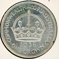 Image 1 for 1938 Australian Crown (A) EF