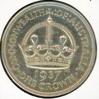 Image 1 for 1937 Australian Crown gEF B