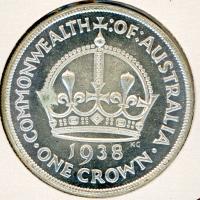 Image 1 for 1938 Australian Crown (C) EF