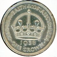 Image 1 for 1938 Australian Crown (C) gEF