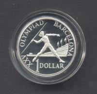 Image 2 for 1992 Australian Silver Proof Coin - Barcelona Olympics