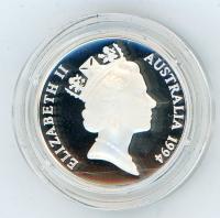 Image 3 for 1994 One Dollar Silver Proof - Decade Dollar
