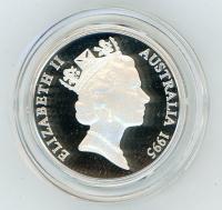 Image 3 for 1995 Commemorative Silver Waltzing Matilda $1 Coin - Sydney Coin Fair 1-2 April 1995