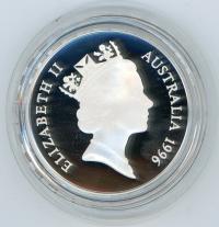 Image 3 for 1996 Subscription Silver Proof Dollar - 30th Anniversary of Decimal Currency