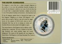 Image 2 for 1997 1oz One Dollar Silver Kangaroo