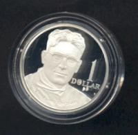 Image 2 for 1998 Howard Florey Silver Proof Dollar Coin
