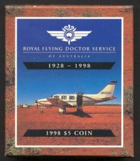 Image 1 for 1998 Royal Flying Doctor Service $5 Proof
