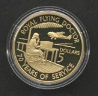 Image 2 for 1998 Royal Flying Doctor Service $5 Proof