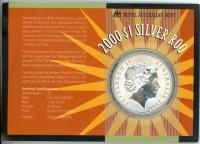 Image 2 for 2000 1oz One Dollar Silver Kangaroo