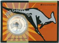 Image 1 for 2000 1oz One Dollar Silver Kangaroo