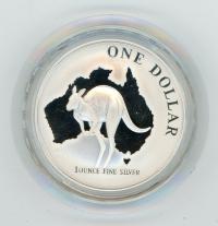 Image 2 for 2000 $1 Kangaroo 1oz Silver Proof Coin
