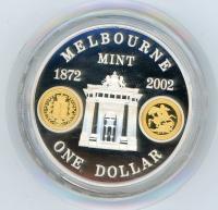 Image 2 for 2002 Subscription Silver Proof Dollar - Melbourne Mint