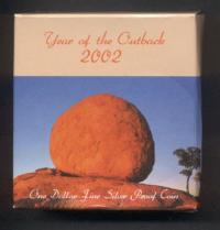 Image 1 for 2002 Australian Silver Proof Coin - Outback Dollar