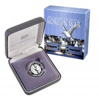 Image 1 for 2003 Australian Silver Proof Coin - Korean War
