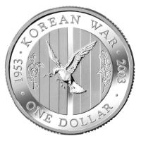 Image 2 for 2003 Australian Silver Proof Coin - Korean War
