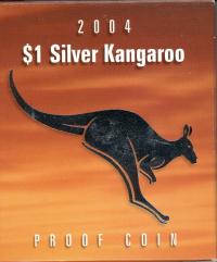 Image 1 for 2004 $1 Silver Proof Kangaroo