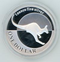 Image 2 for 2004 $1 Silver Proof Kangaroo