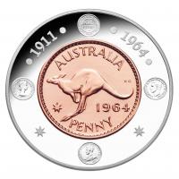 Image 2 for 2004 $1 Proof Coin - 40th Anniversary of the Last Penny 
