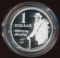 Image 1 for 2004 Australian $1 Silver Coin from Masterpieces in Silver Set - Waltzing Matilda