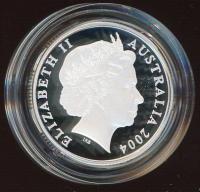 Image 2 for 2004 Australian $1 Silver Coin from Masterpieces in Silver Set - Wombat