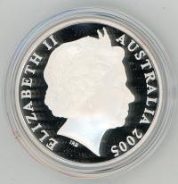 Image 3 for 2005 $1 Silver Proof Coin - Kangaroo