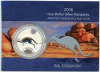 Image 1 for 2006 1oz One Dollar Silver Kangaroo