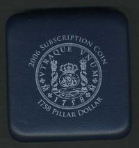 Image 3 for 2006 Silver Pillar Dollar Subscription Coin