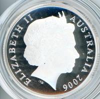Image 3 for 2006 $1 Fine Silver Proof Coin -50 Years of Australian Television