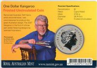 Image 2 for 2007 Frosted Uncirculated One Dollar - Rolf Harris 