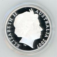 Image 3 for 2007 $1 Silver Kangaroo Proof Coin - Rolf Harris